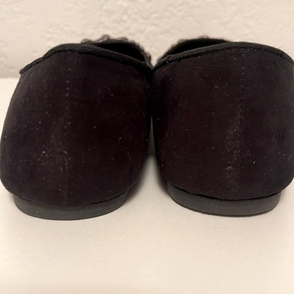 ** NEW in BOX** Call it Spring Black Faux Suede Embellished Flats - Picture 5 of 8